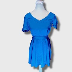 Vintage Y2K Mini Dress Guest Garden Fairycore Preppy size XS Balletcore Coquette